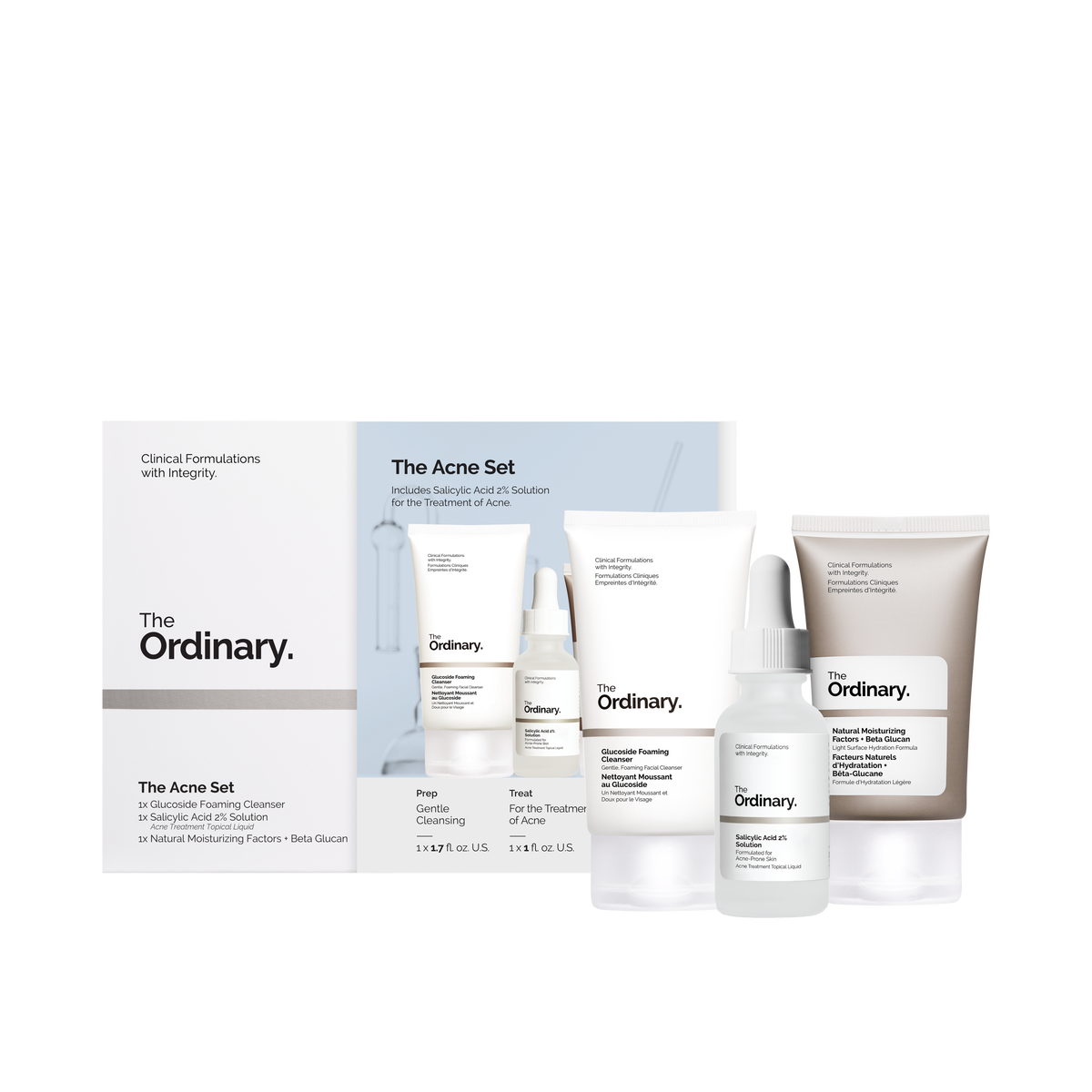 3-Step Acne Set with Salicylic Acid 2% Solution
