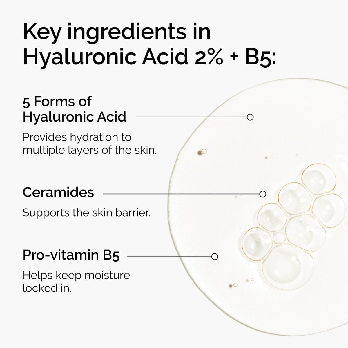 Ceramide Hydration Serum with Hyaluronic Acid 2% + B5