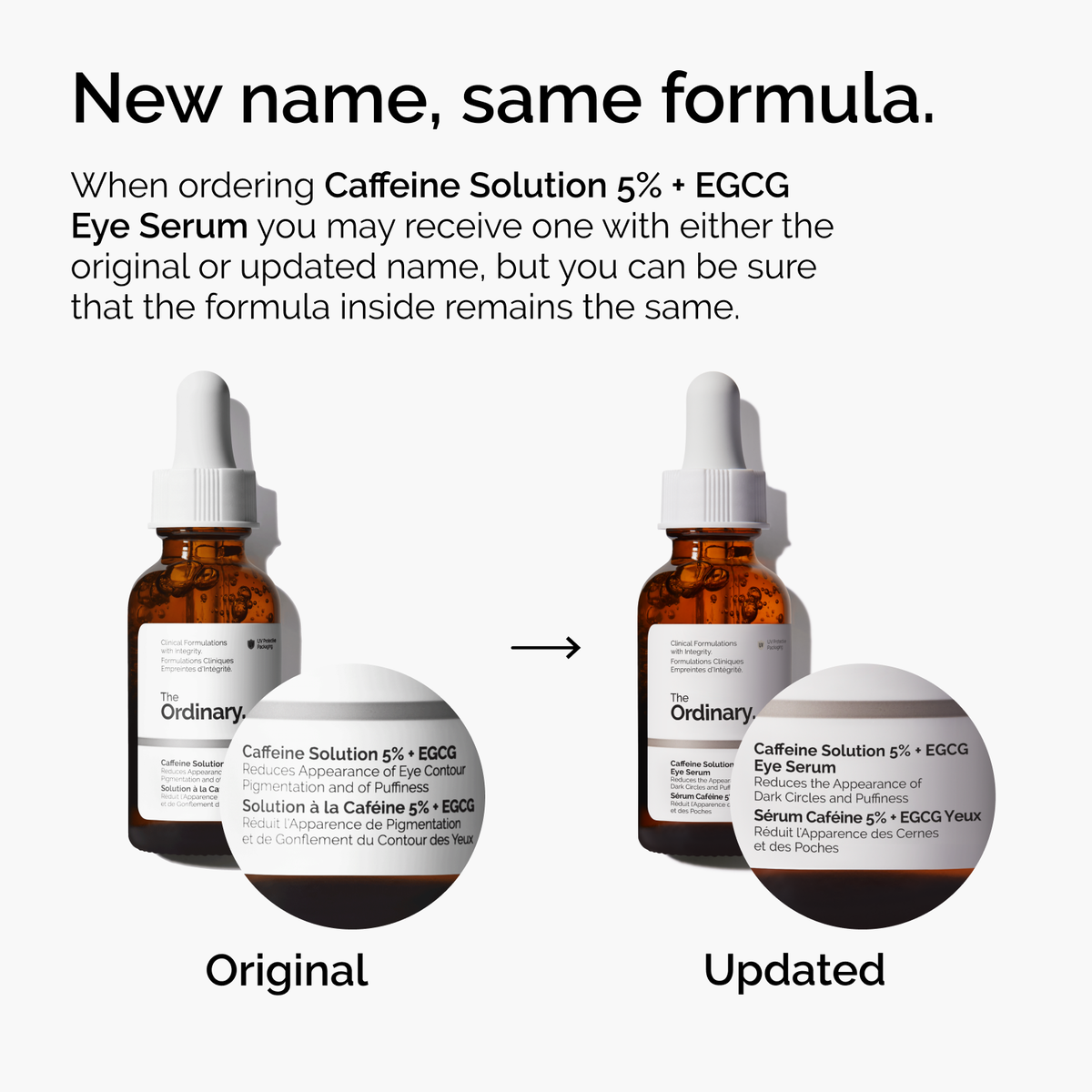 Caffeine Solution + EGCG Depuffing Eye Serum