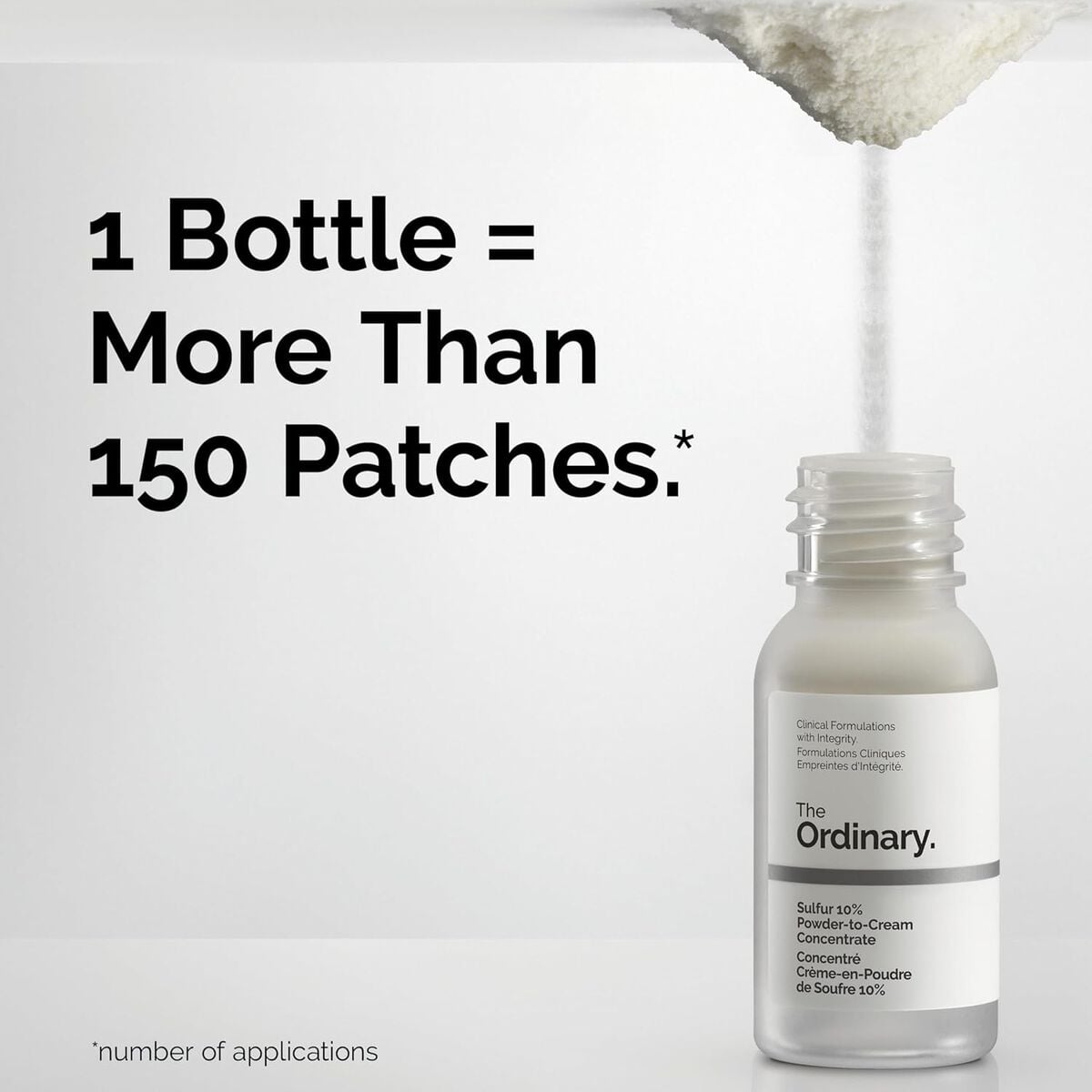 Sulfur 10% Powder-to-Cream Acne Concentrate