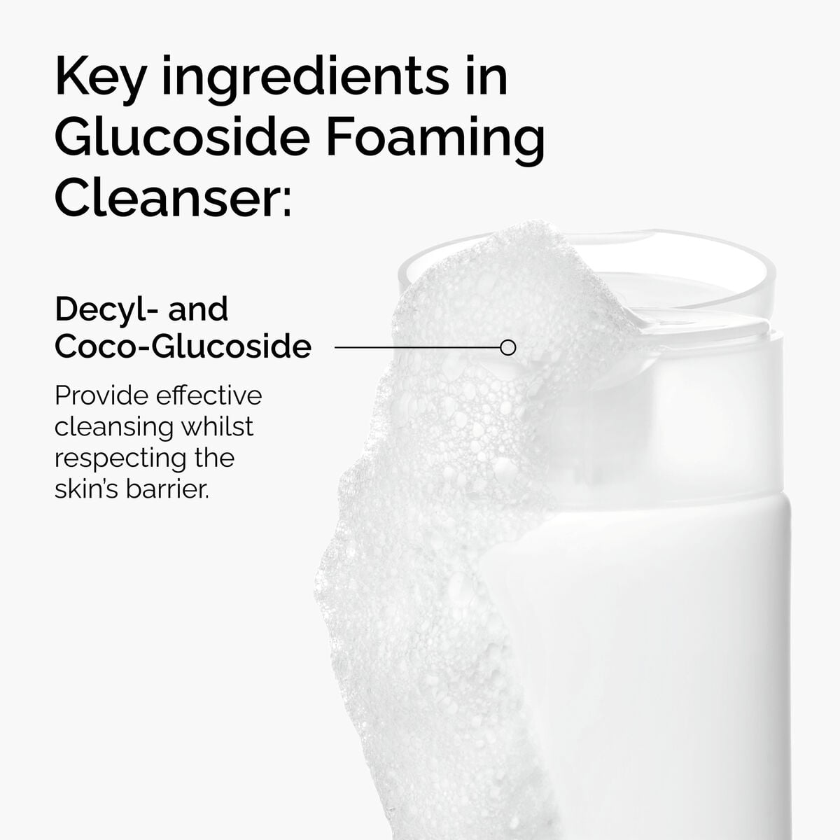 Gentle Glucoside Foaming Face Cleanser