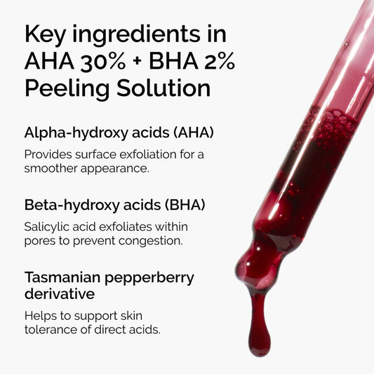 AHA 30% + BHA 2% Exfoliating Facial Peel