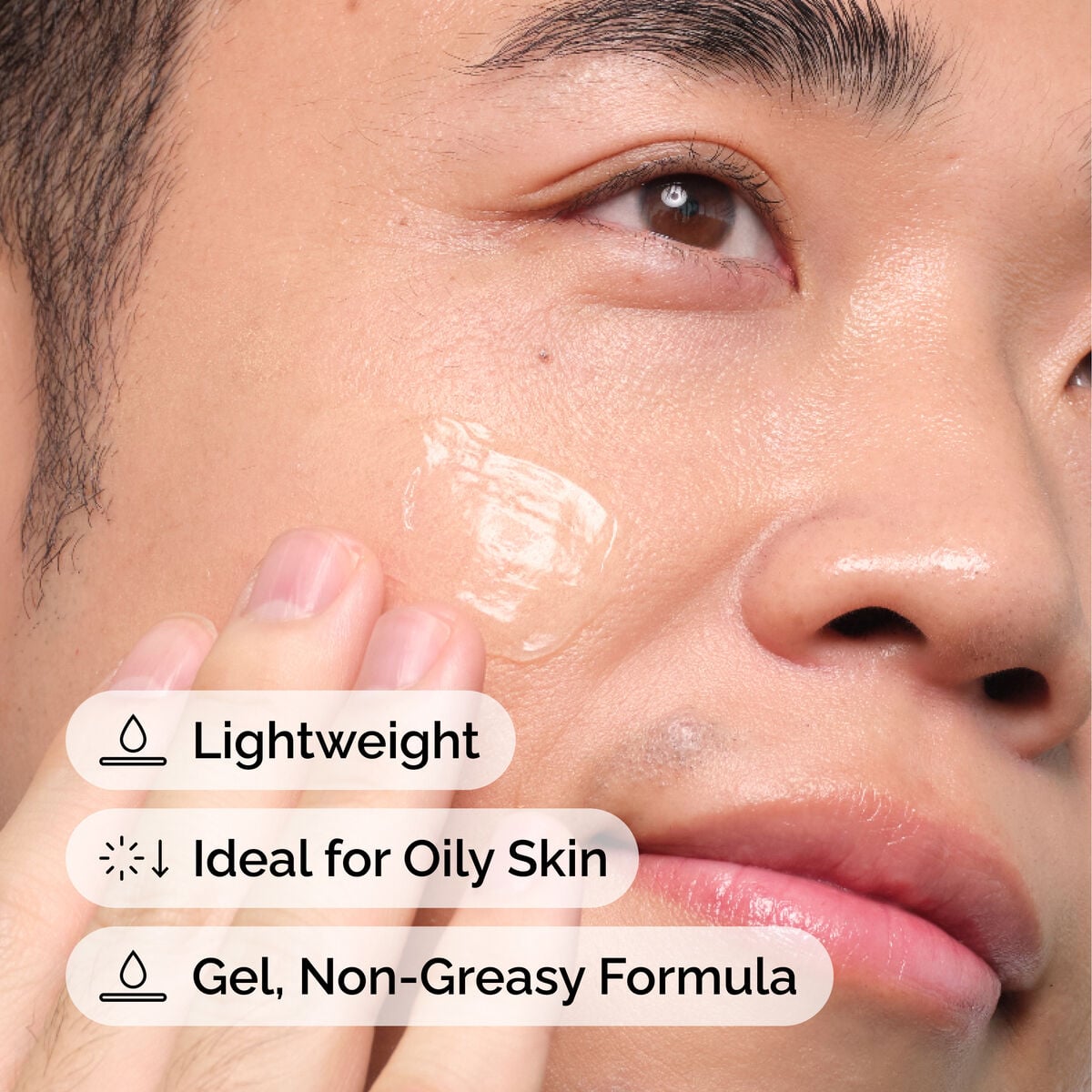 Lightweight Beta Glucan Gel Moisturizer with Natural Factors