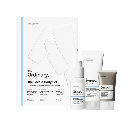 Face and Body Smoothing, Brightening & Hydrating Set