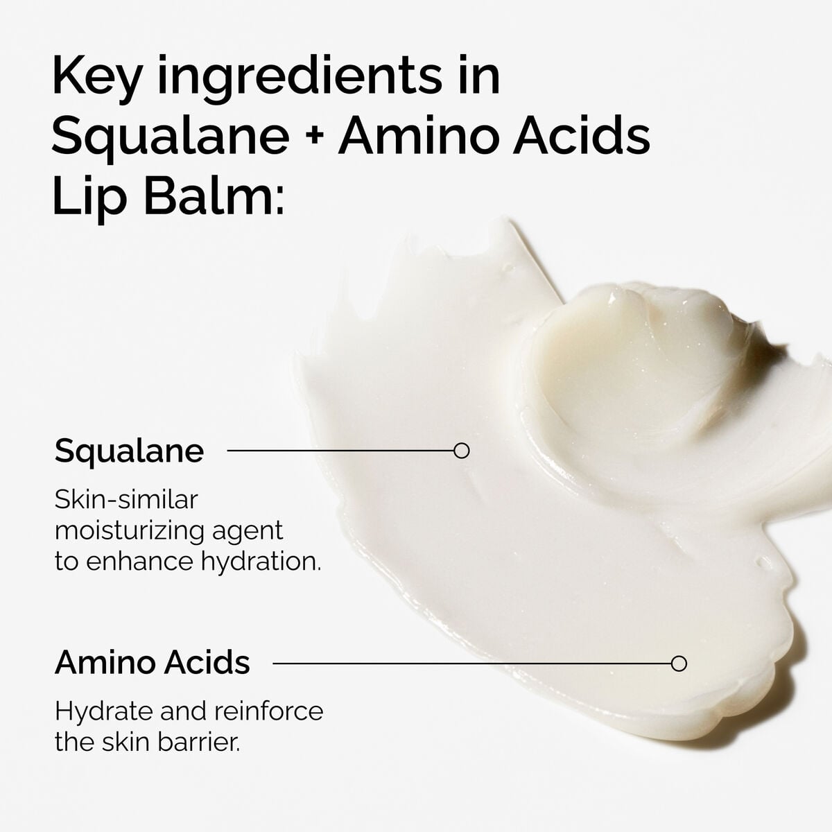 Squalane and Amino Acids Multi-Use Lip Balm