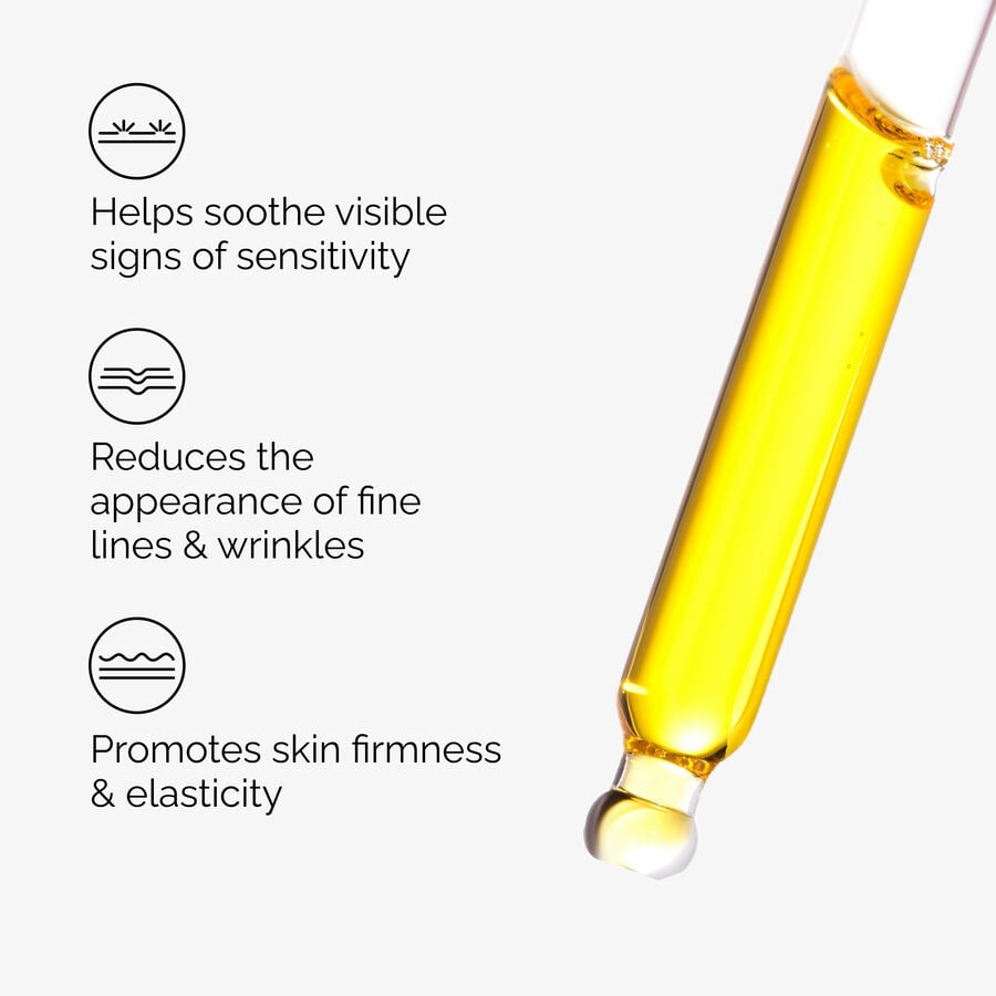 100% Fermented Rose Hip Seed Oil for Sensitive-Looking Skin