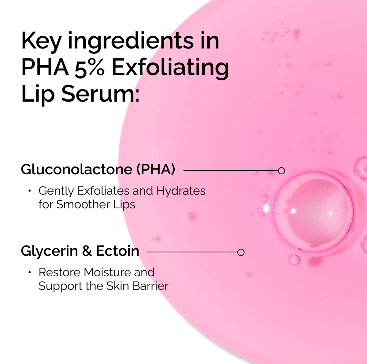 PHA 5% Gentle Exfoliating Lip Serum