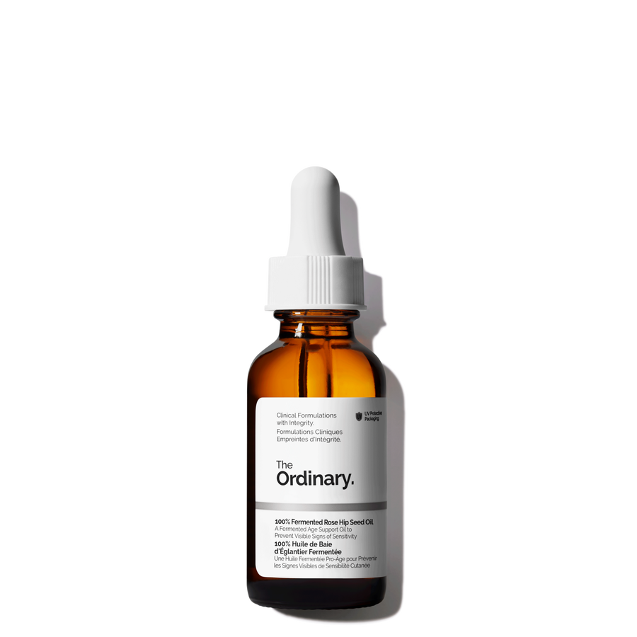 100% Fermented Rose Hip Seed Oil for Sensitive-Looking Skin